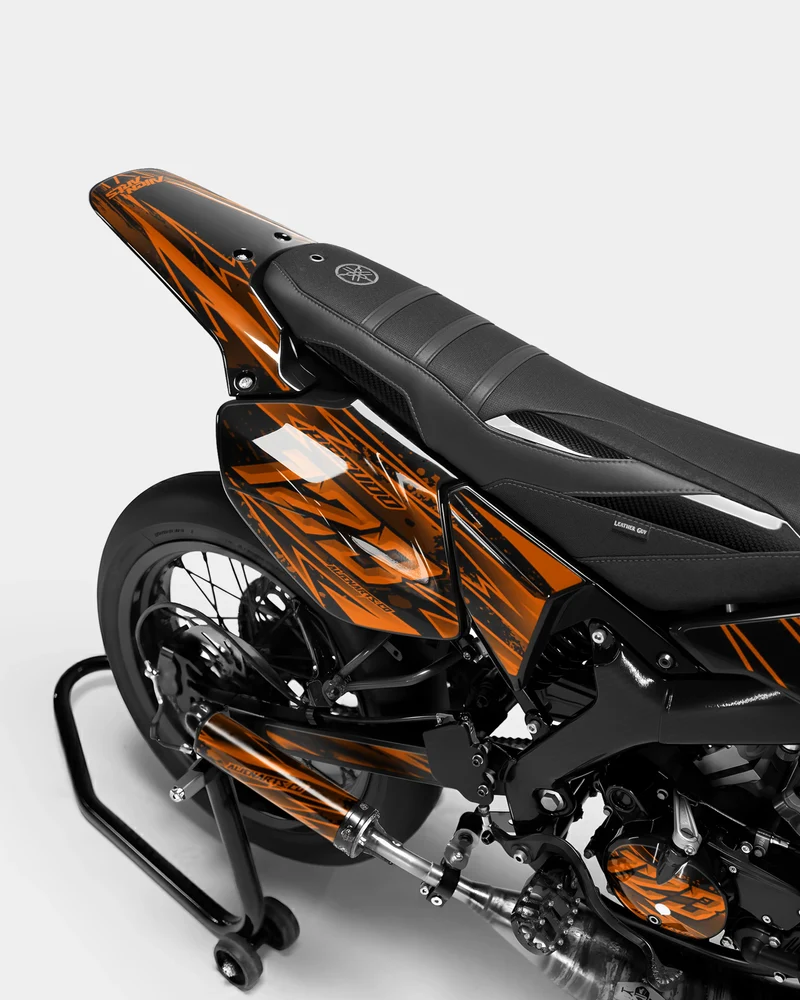 MIROIR - Kit deco YAMAHA DT 50cc - Orange