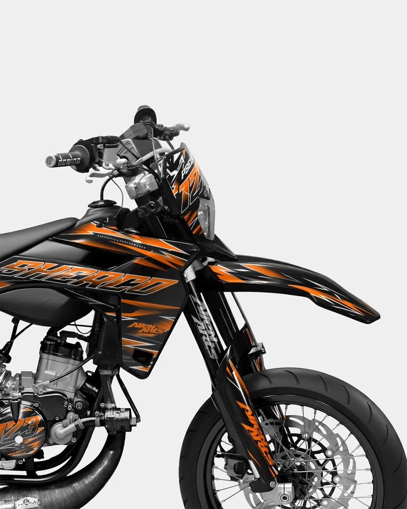 ELARA - Kit deco SHERCO 50cc - Orange