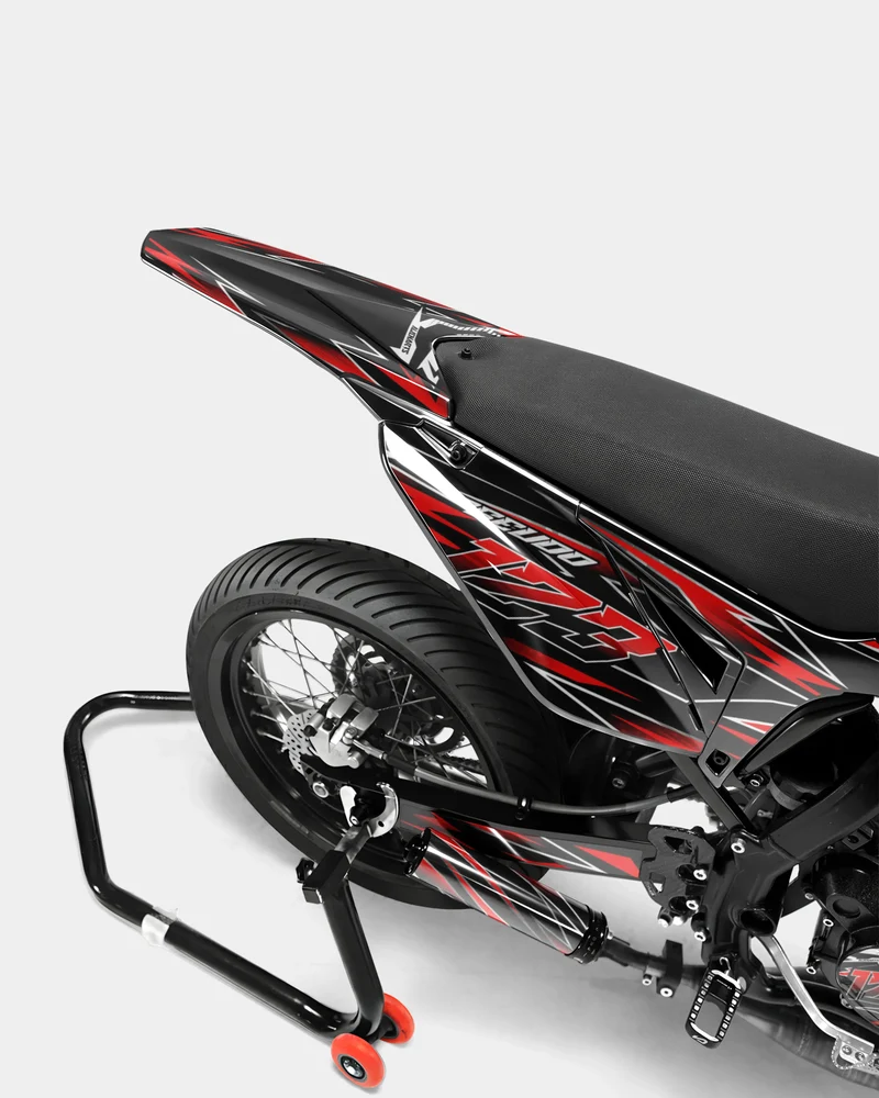 ELARA - Kit deco SHERCO 50cc - Rouge