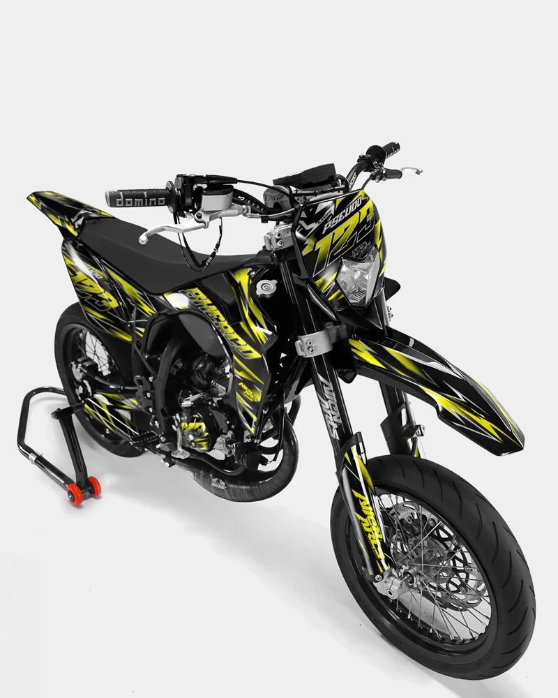 ELARA - Kit deco SHERCO 50cc - Jaune
