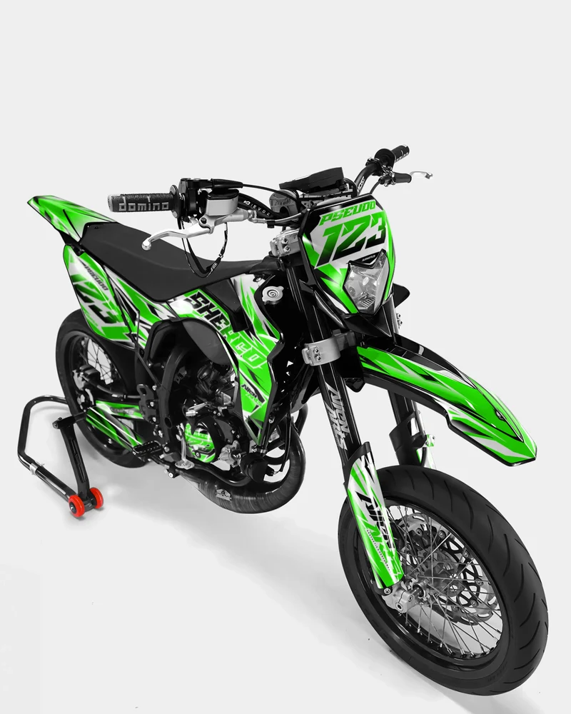 FABLE - Kit deco SHERCO 50cc - Vert