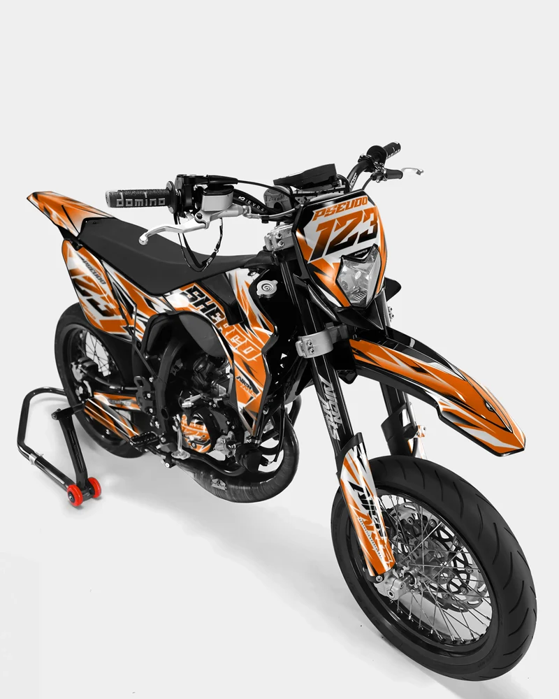 FABLE - Kit deco SHERCO 50cc - Orange