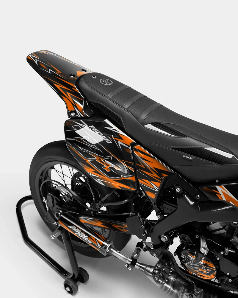 PIQUE - Kit deco YAMAHA DT 50cc - Orange