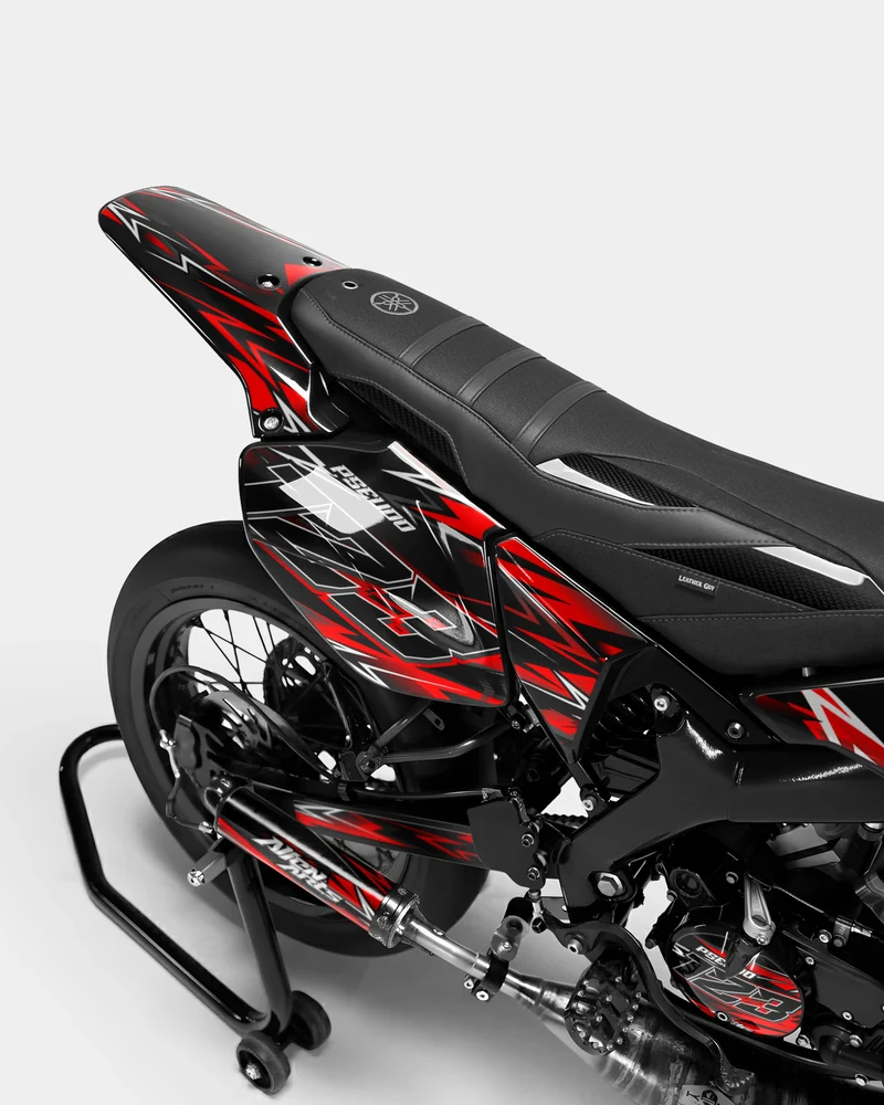 PIQUE - Kit deco YAMAHA DT 50cc - Rouge