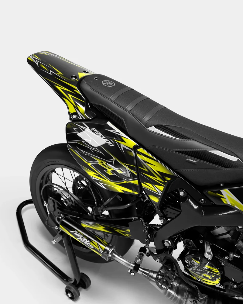 PIQUE - Kit deco YAMAHA DT 50cc - Jaune