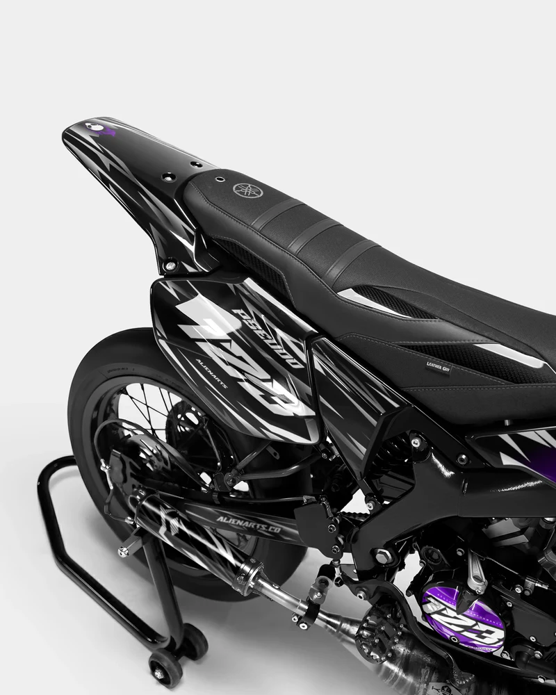 PLUME - Kit deco YAMAHA DT 50cc - Violet