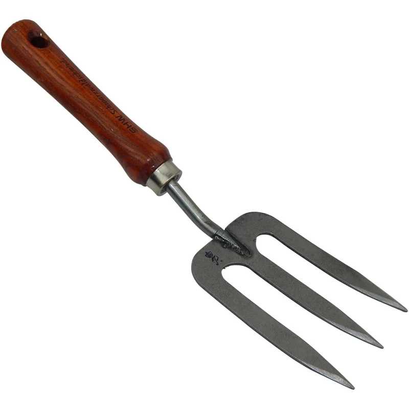 SHW Handgabel mit Eschenholzgriff