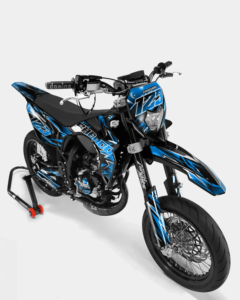 CIEL - Kit deco SHERCO 50cc - Bleu