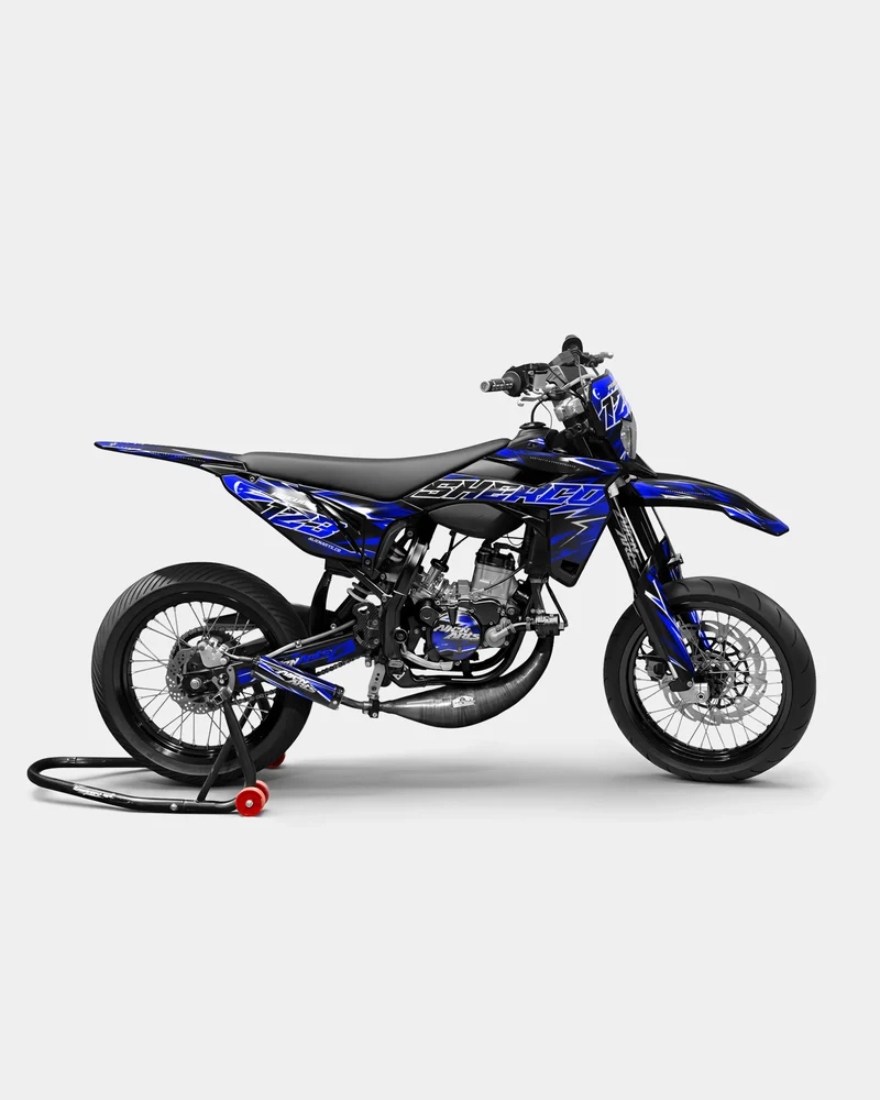 CIEL - Kit deco SHERCO 50cc - Bleu foncé