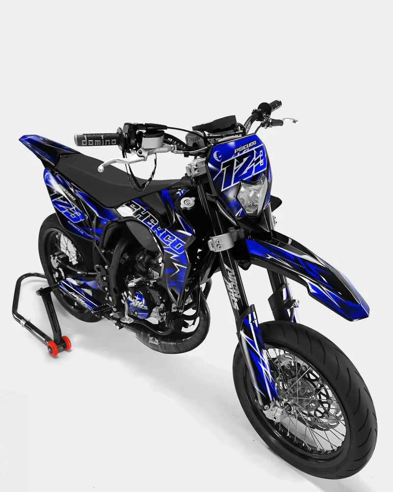 CIEL - Kit deco SHERCO 50cc - Bleu foncé
