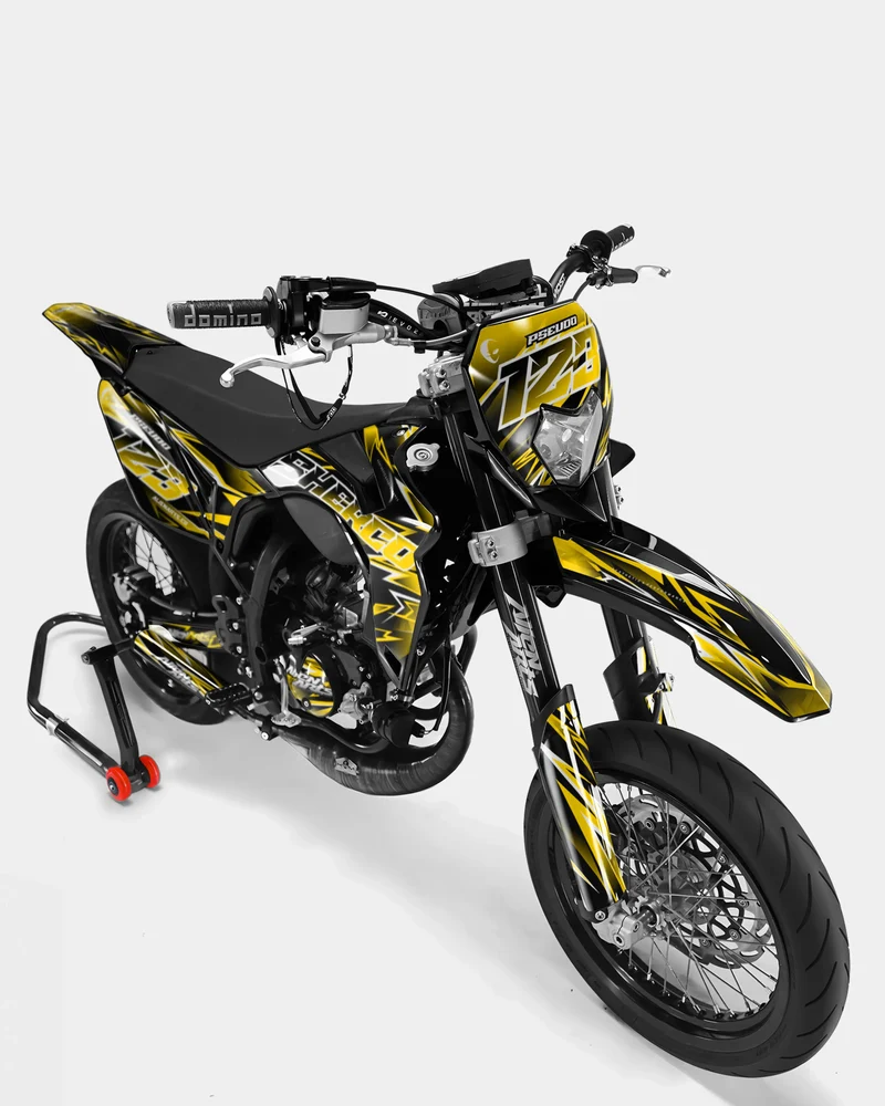 CIEL - Kit deco SHERCO 50cc - Jaune foncé