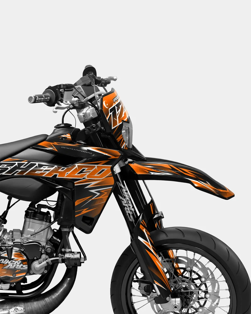CIEL - Kit deco SHERCO 50cc - Orange