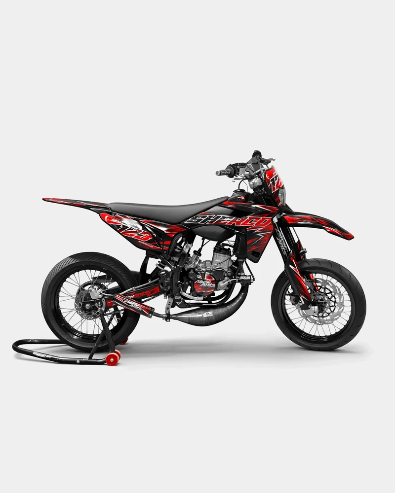 CIEL - Kit deco SHERCO 50cc - Rouge