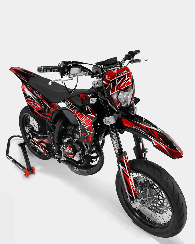 CIEL - Kit deco SHERCO 50cc - Rouge