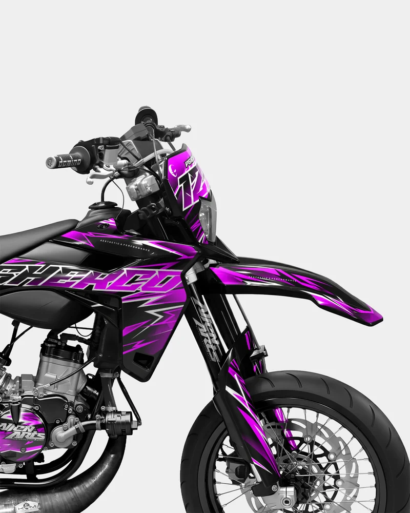 CIEL - Kit deco SHERCO 50cc - Rose