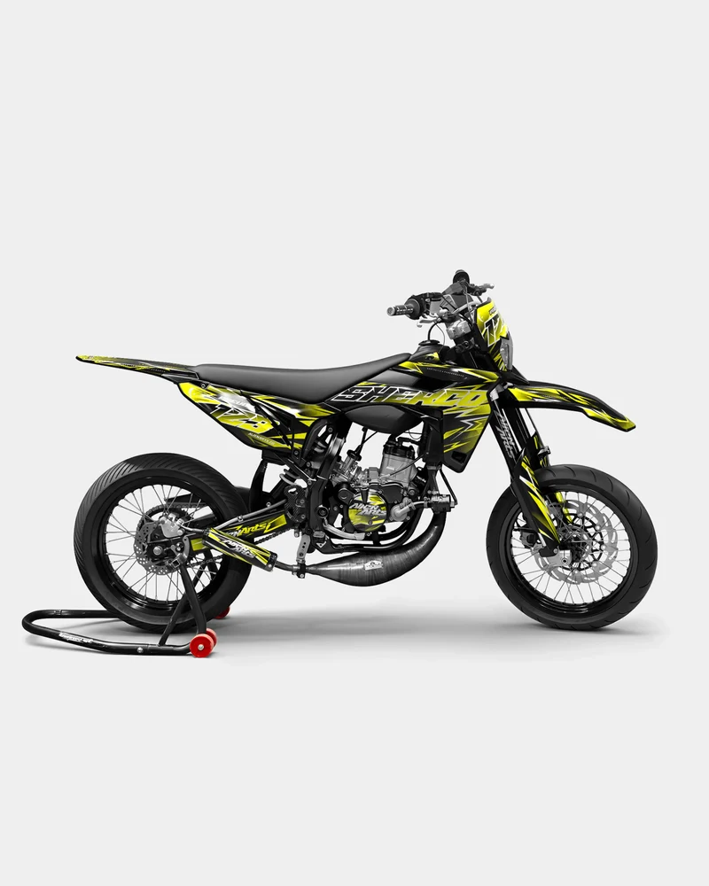 CIEL - Kit deco SHERCO 50cc - Jaune