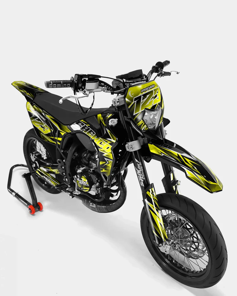 CIEL - Kit deco SHERCO 50cc - Jaune