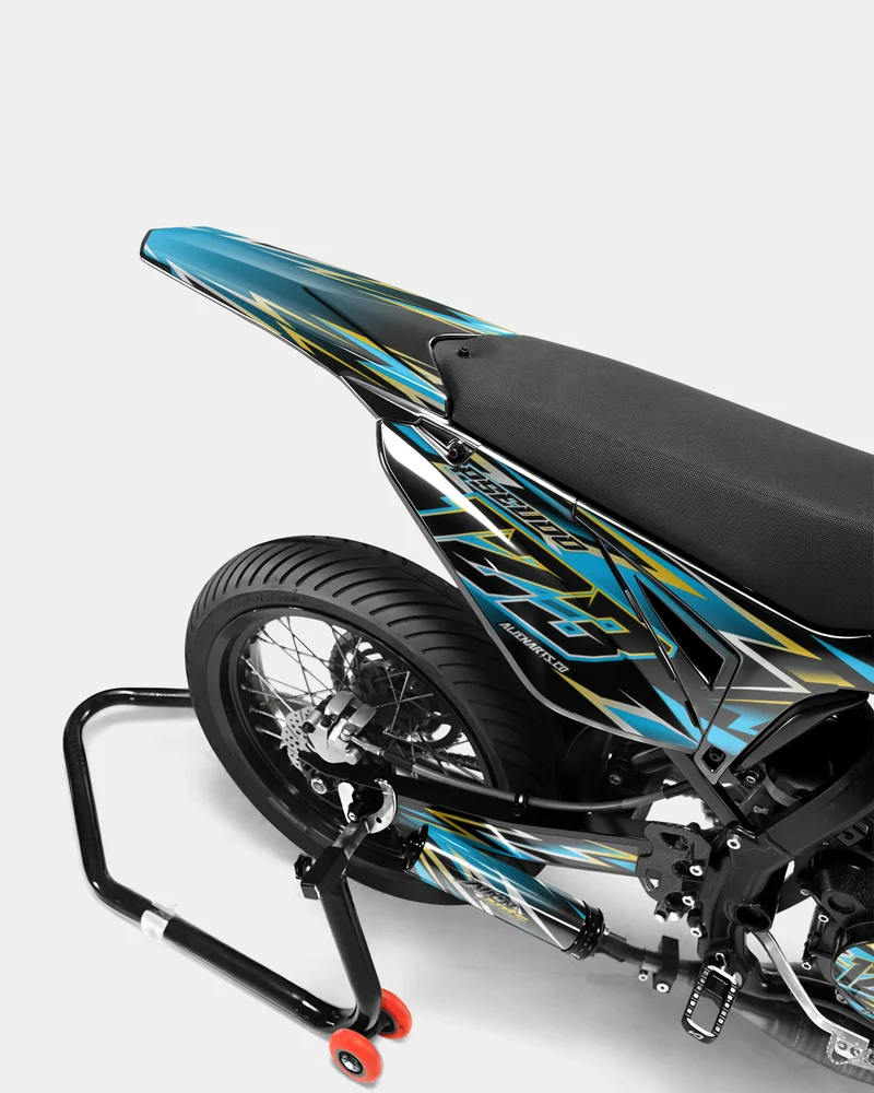 ECLAT - Kit deco SHERCO 50cc - Bleu