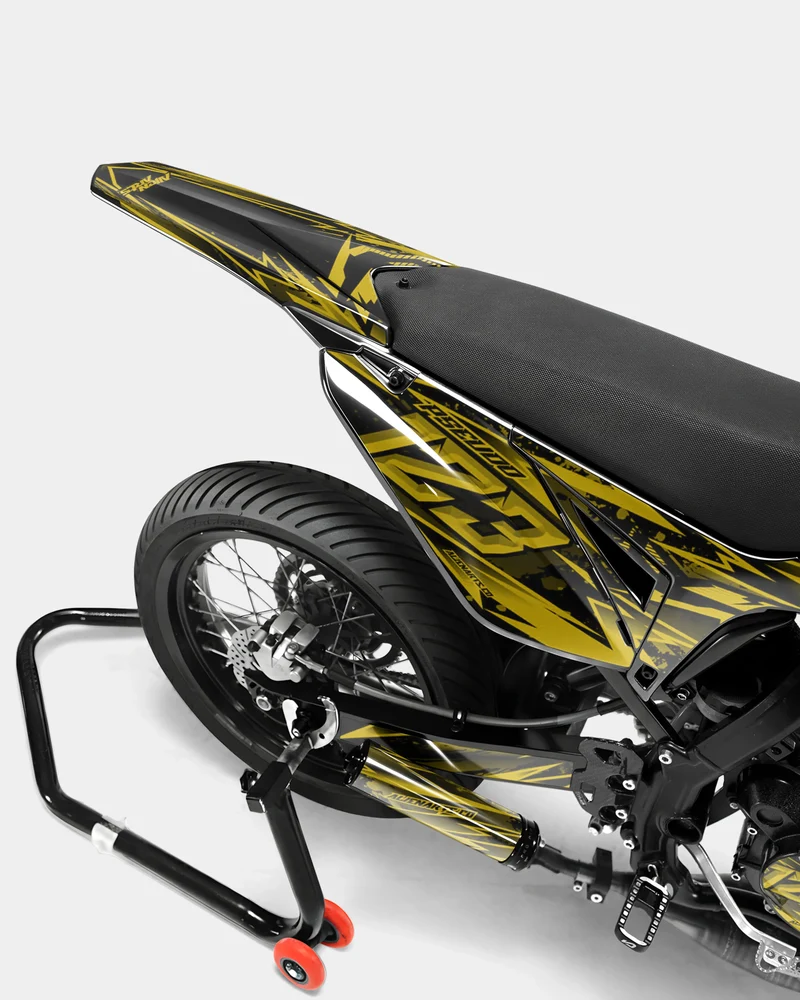 MIROIR- Kit deco SHERCO 50cc - Jaune foncé