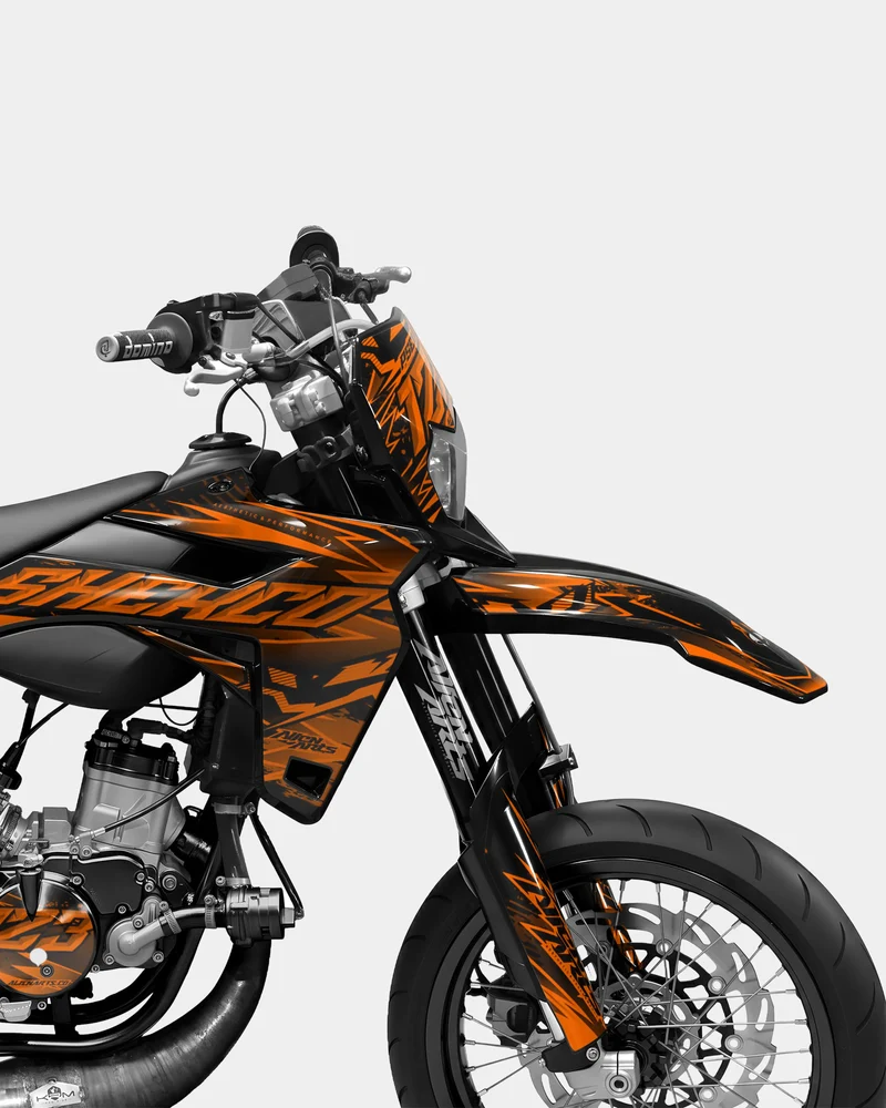 MIROIR- Kit deco SHERCO 50cc - Orange