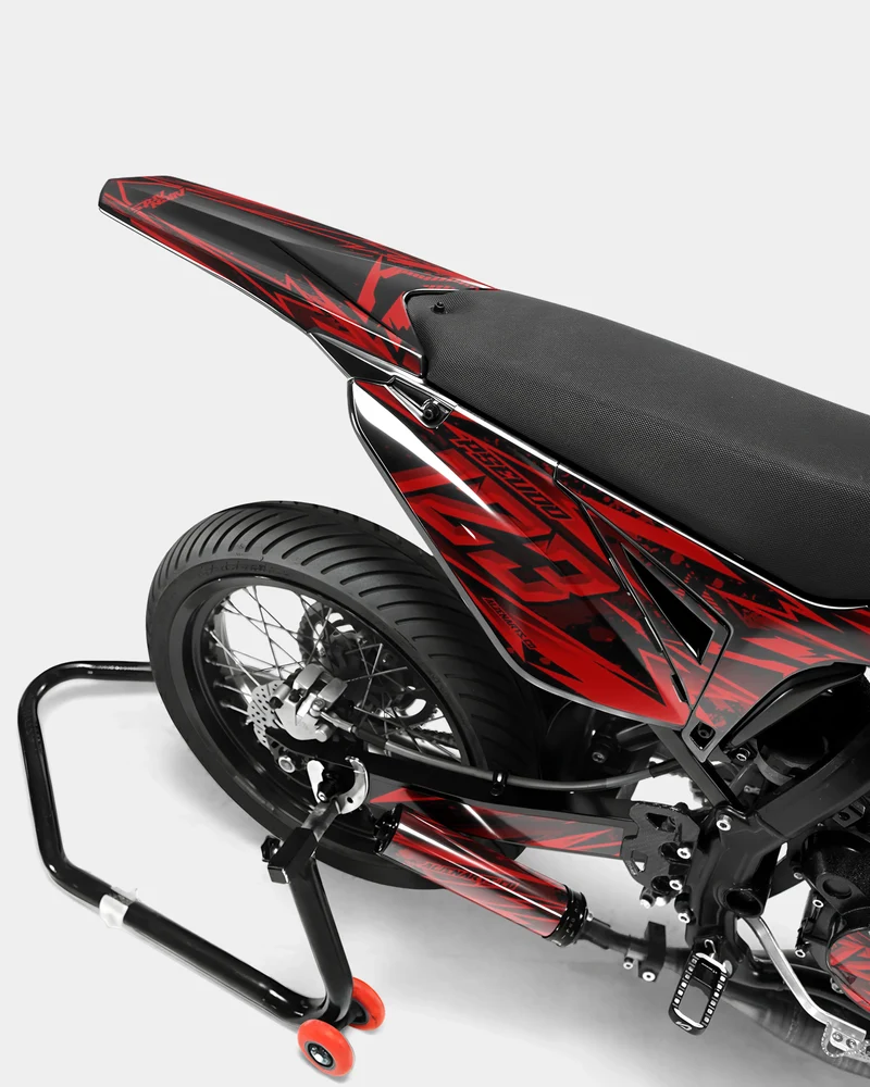 MIROIR- Kit deco SHERCO 50cc - Rouge