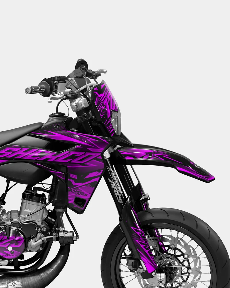 MIROIR- Kit deco SHERCO 50cc - Rose