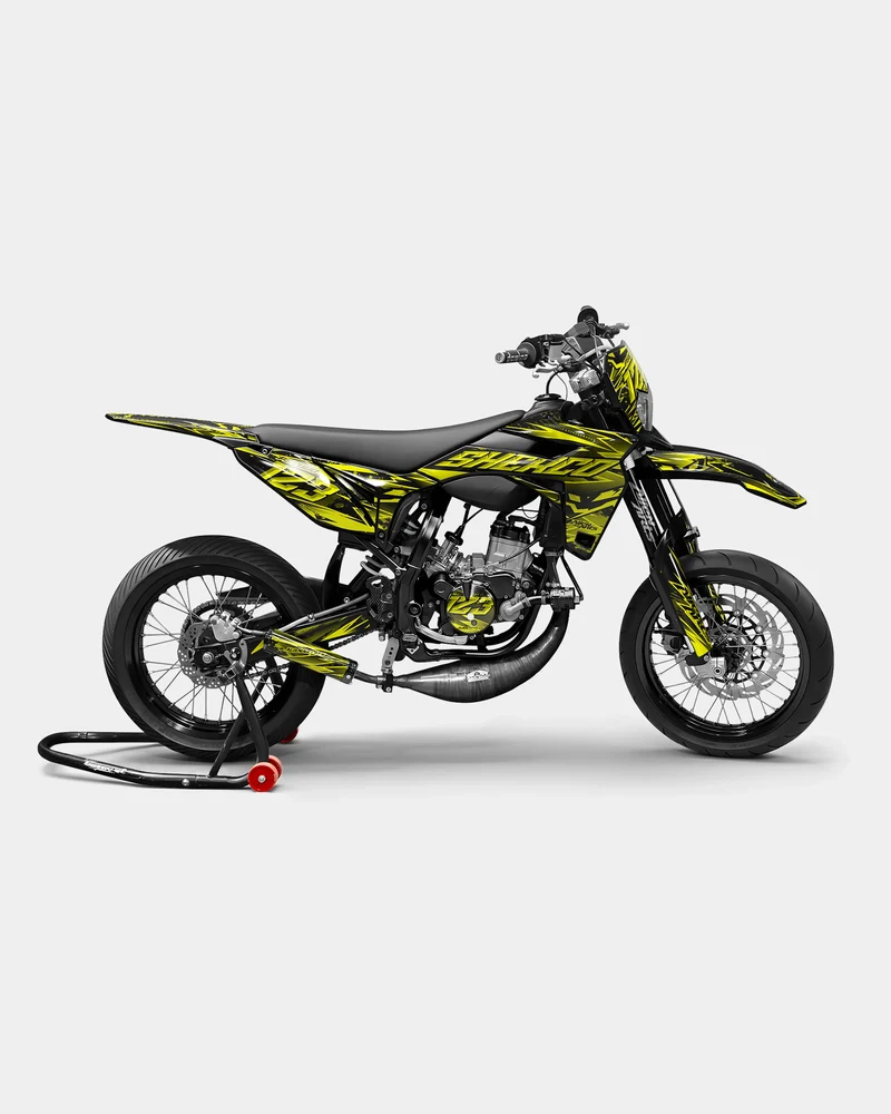 MIROIR- Kit deco SHERCO 50cc - Jaune