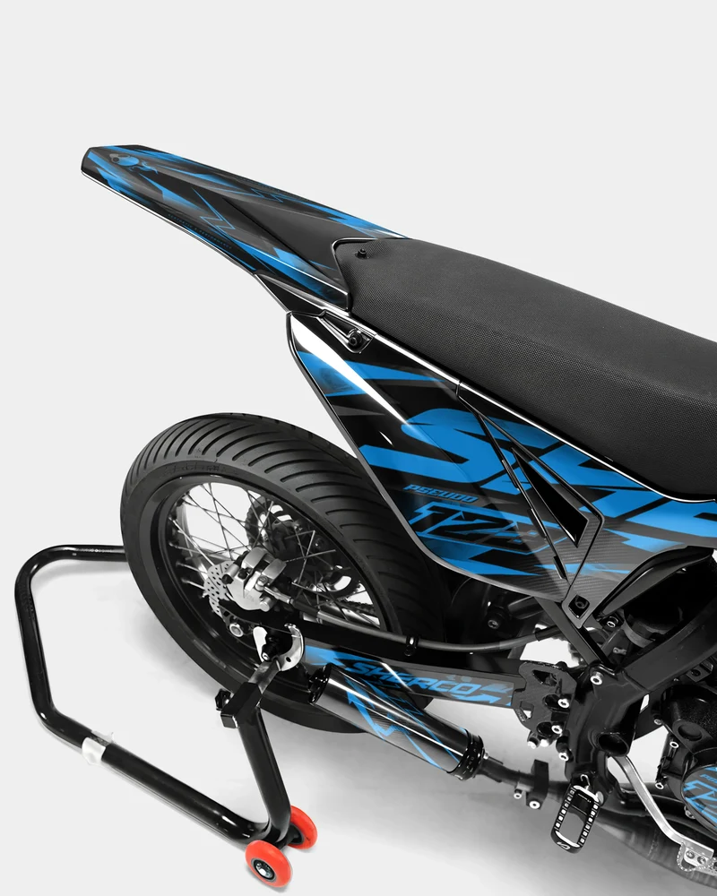MISTRAL- Kit deco SHERCO 50cc - Bleu