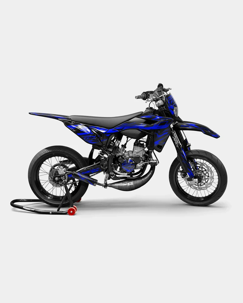 MISTRAL- Kit deco SHERCO 50cc - Bleu foncé