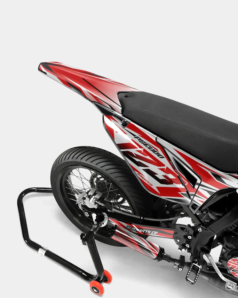 FABLE - Kit deco SHERCO 50cc - Rouge