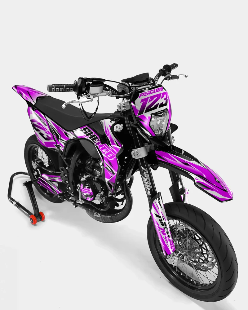 FABLE - Kit deco SHERCO 50cc - Rose