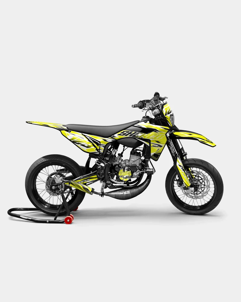 FABLE - Kit deco SHERCO 50cc - Jaune