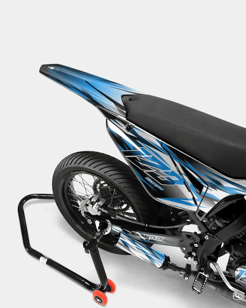 FIKA - Kit deco SHERCO 50cc - Bleu