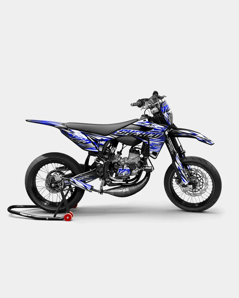 FIKA - Kit deco SHERCO 50cc - Bleu foncé