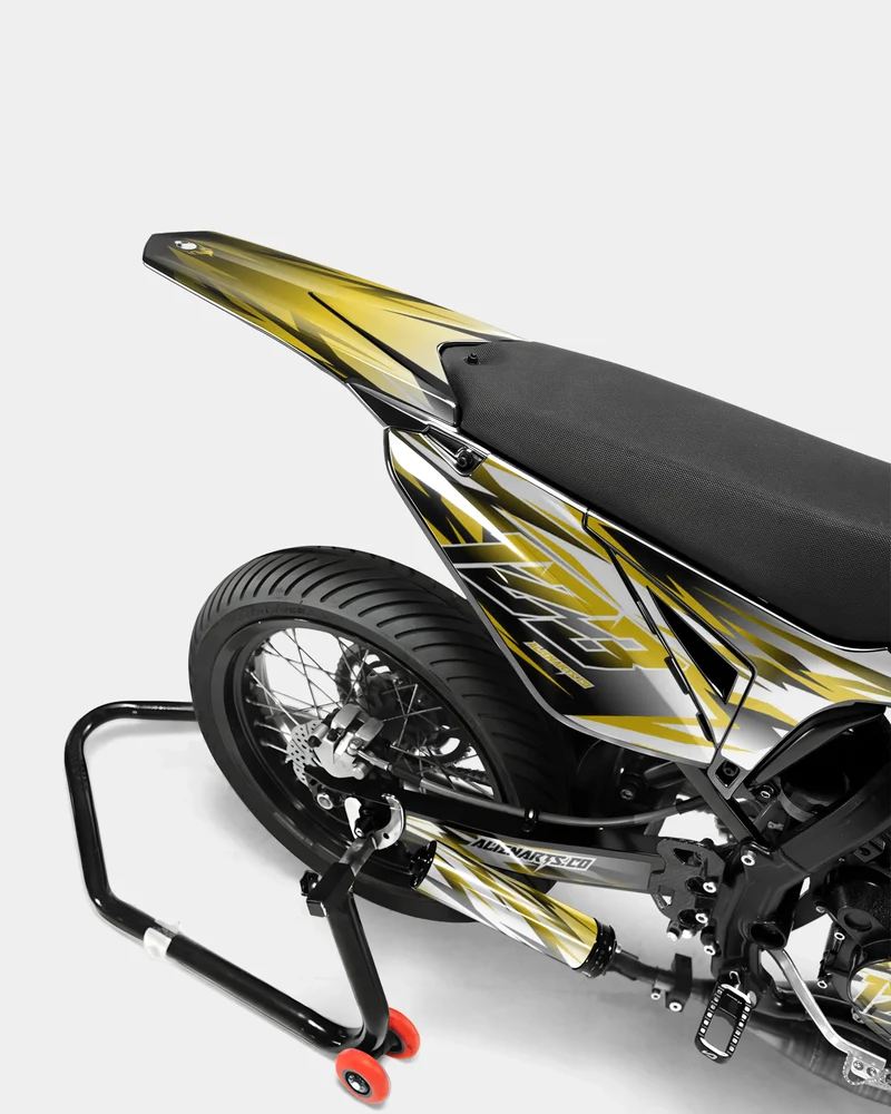 FIKA - Kit deco SHERCO 50cc - Jaune foncé