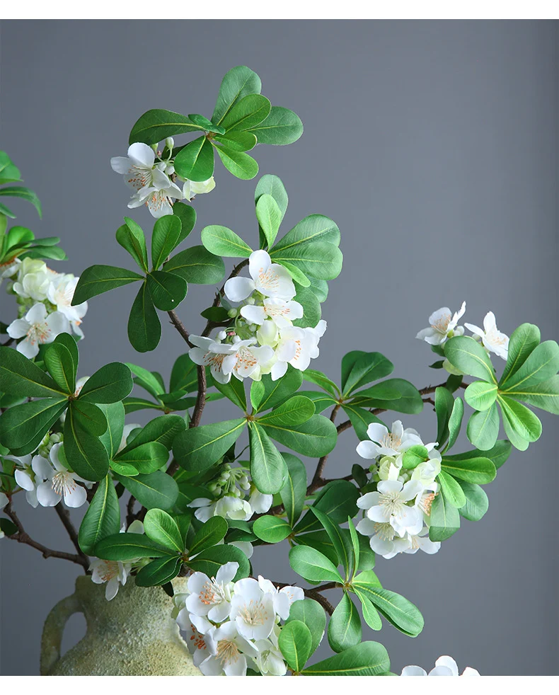 Künstliche Seerosenblüte, Einzelstiel mit 15 Blüten, 78 cm, Seidenblumen für Innenraum, Schaufenster, Eventdekor