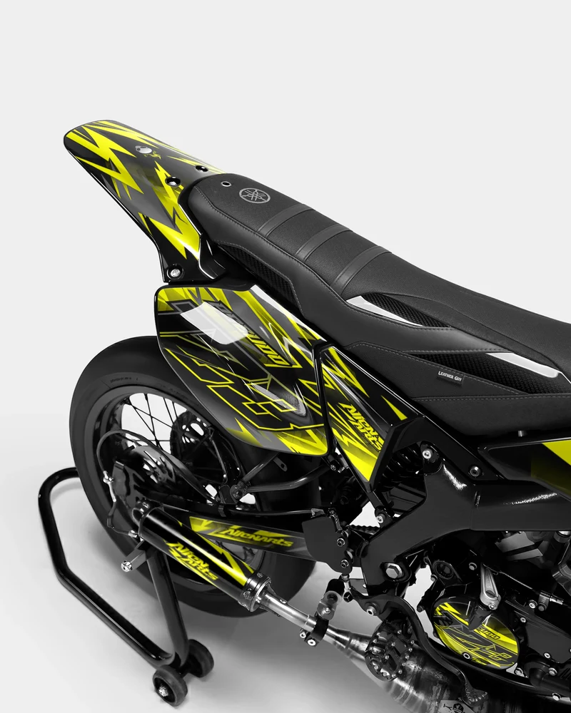 ZÉPHYR - Kit deco YAMAHA DT 50cc - Jaune