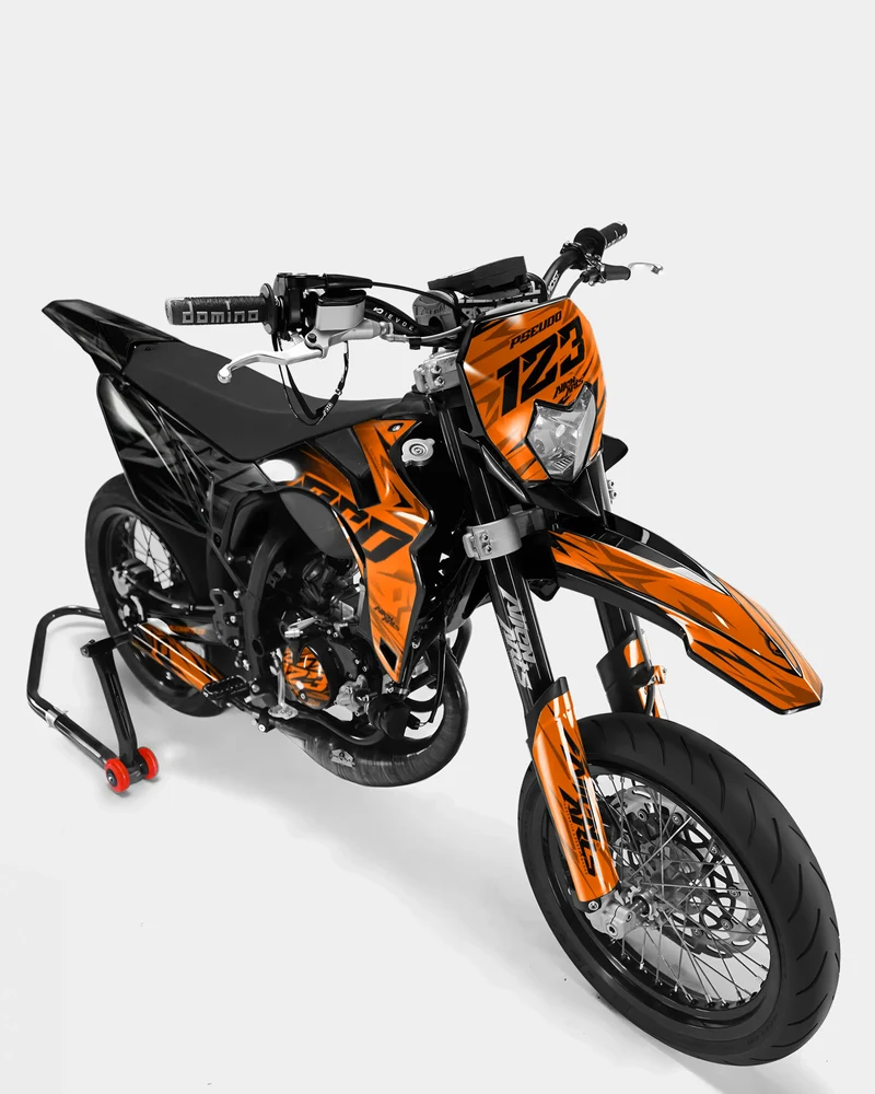 0RBIS - Kit deco SHERCO 50cc - Orange