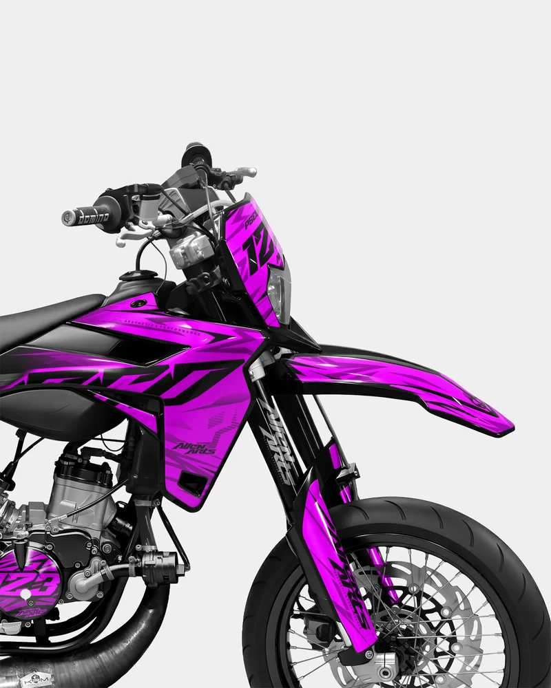 0RBIS - Kit deco SHERCO 50cc - Rose
