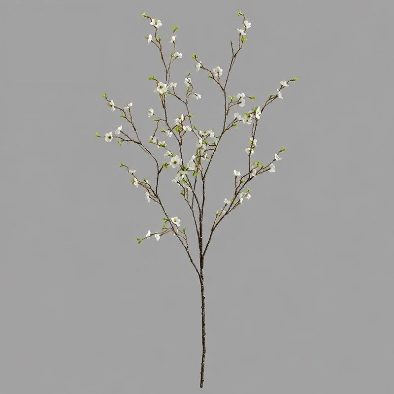 Künstliche Chimonanthus-Blume, einzelner Stiel mit 88 Blüten, 110 cm, PU-Material, moderne Tischdekoration für Zuhause, Hotel und Gewerbe
