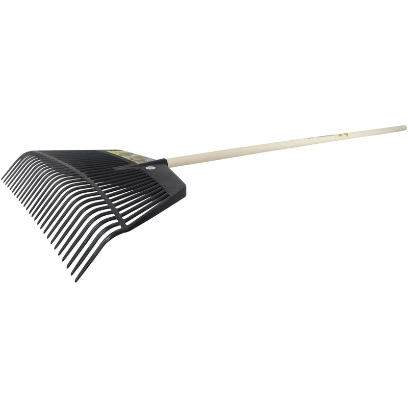 SHW Kunststoff- Funktionsrechen 60 cm / 26 Zinken mit Stiel