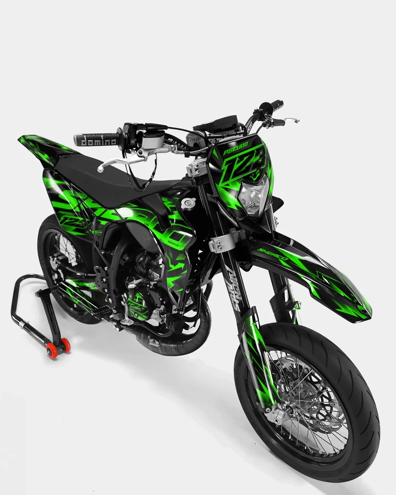 MISTRAL- Kit deco SHERCO 50cc - Vert