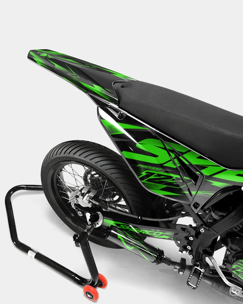 MISTRAL- Kit deco SHERCO 50cc - Vert