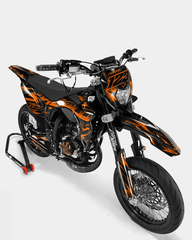 MISTRAL- Kit deco SHERCO 50cc - Orange