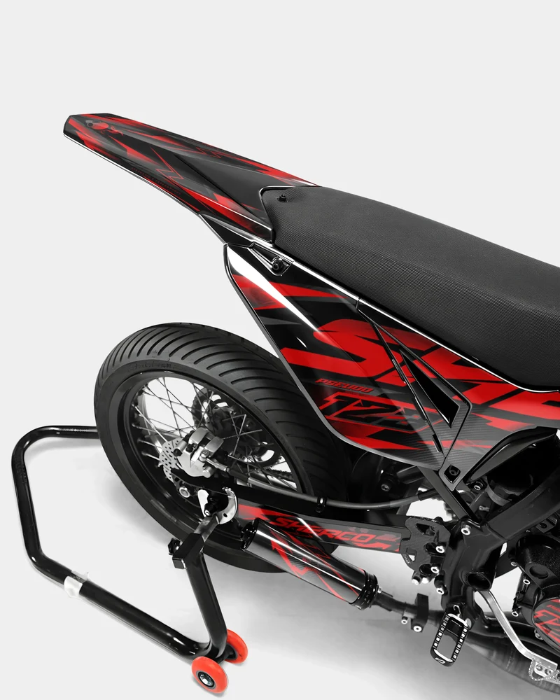 MISTRAL- Kit deco SHERCO 50cc - Rouge