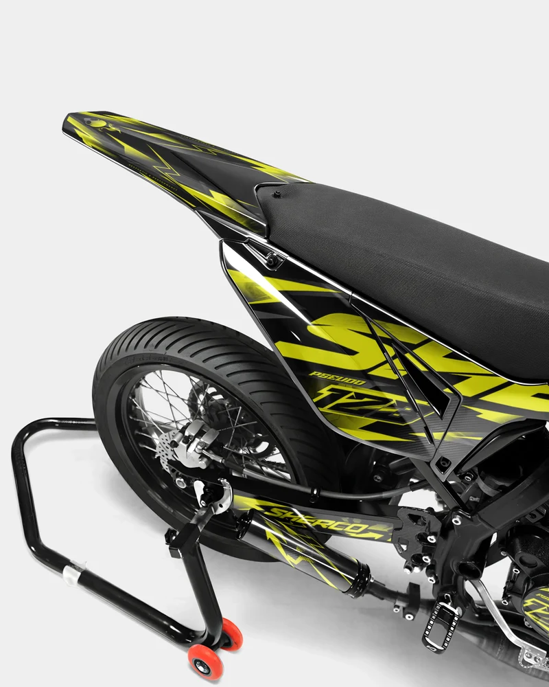 MISTRAL- Kit deco SHERCO 50cc - Jaune