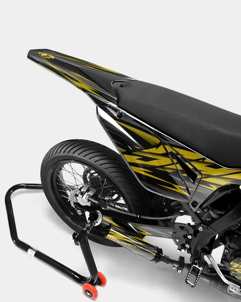 NOVUM- Kit deco SHERCO 50cc - Jaune foncé