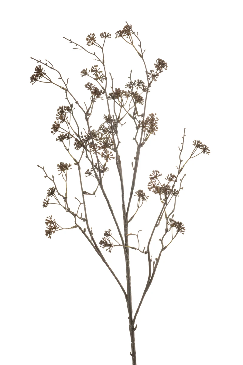 Efeu-Beeren künstlich 105 cm - 1 Zweig - Braun