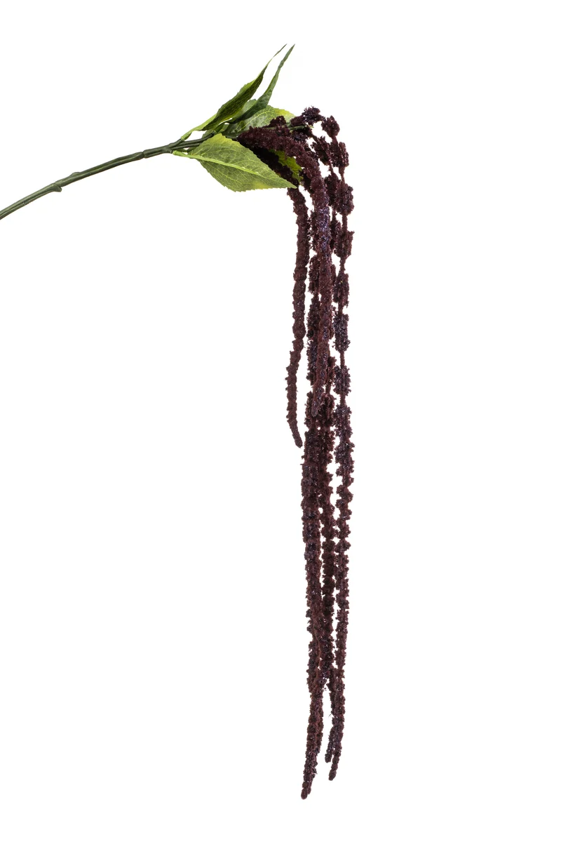 Amarant künstlich 120 cm - 1 Zweig - Bordeaux