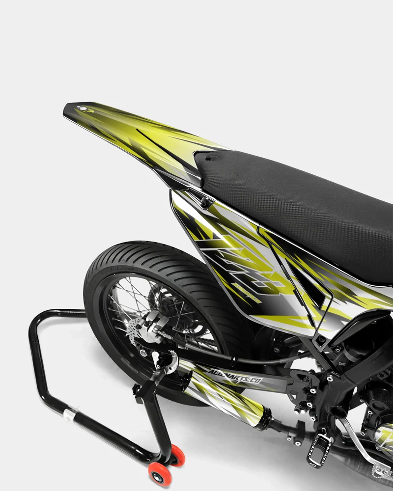 FIKA - Kit deco SHERCO 50cc - Jaune